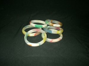 Colorful Bangles of Onyx - handcrafted natural onyx from Pakistan - Pak Expo