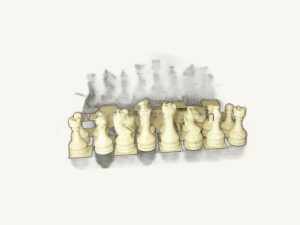Marble Stone Chess 6 - handcrafted natural marble from Pakistan - Pak Expo