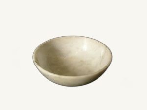 Onyx Marble Bowl 7 - handcrafted onyx and marble from Pakistan - Pak Expo