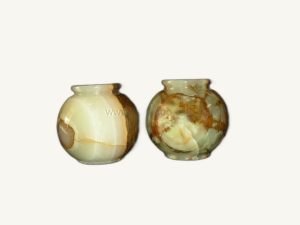 Pot No. 0056 - handcrafted natural stone from Pakistan - Pak Expo