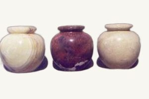 Stone Pots - handcrafted natural stone from Pakistan - Pak Expo