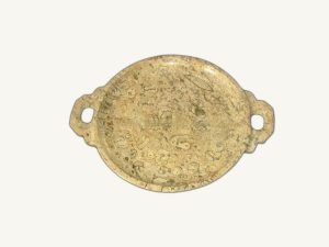 Fossil Tray 8 Inch - handcrafted natural stone from Pakistan - Pak Expo