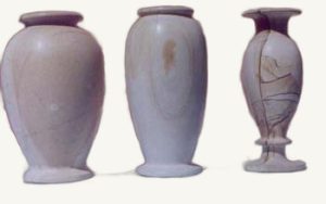 Marble Mix Vase - handcrafted natural marble from Pakistan - Pak Expo