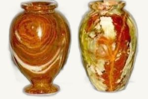 Multi Stone Vase - handcrafted natural stone from Pakistan - Pak Expo