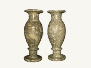 Oceanic Onyx Vase - handcrafted natural onyx from Pakistan - Pak Expo